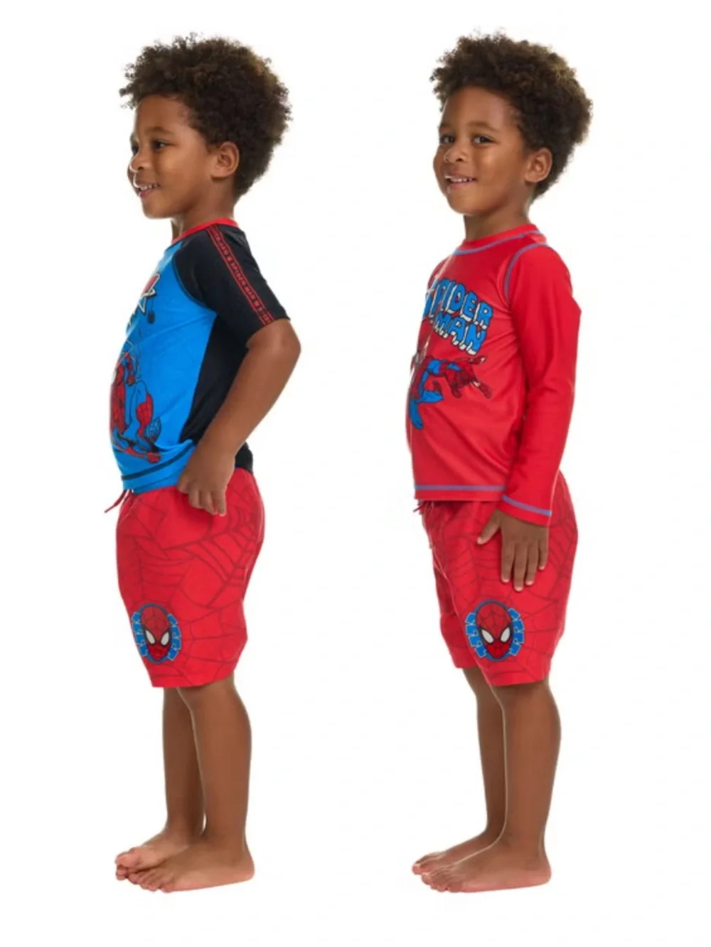NWT. Marvel Spider-Man Character Kids' 3-piece Swim Short.